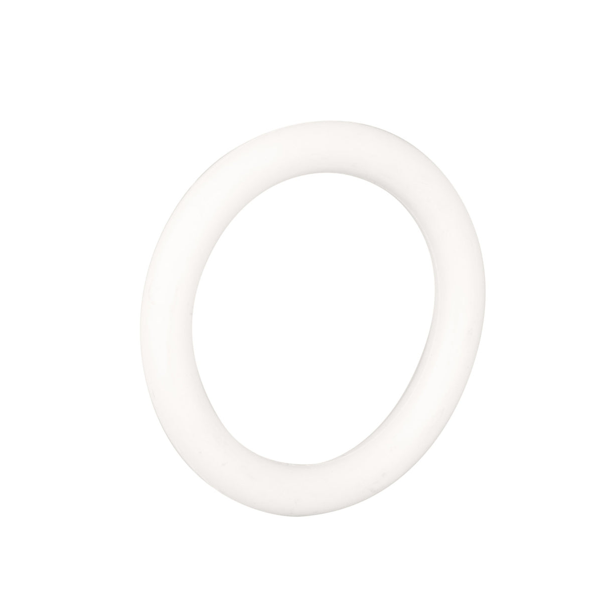 Rubber Cock Ring White 3 Piece