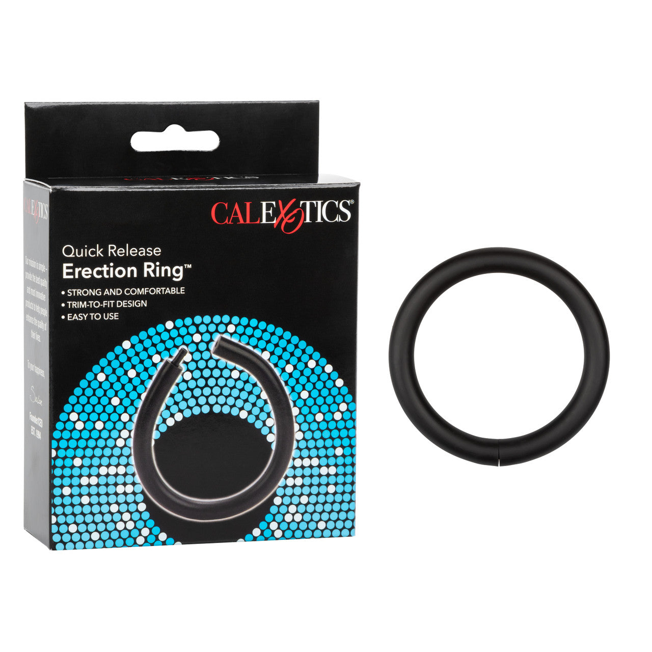 Quick release erection ring