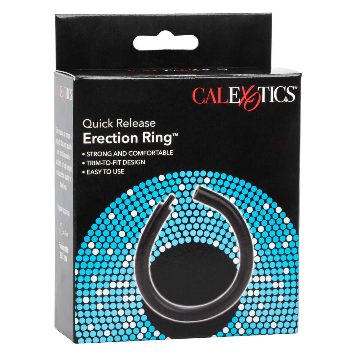 Quick release erection ring