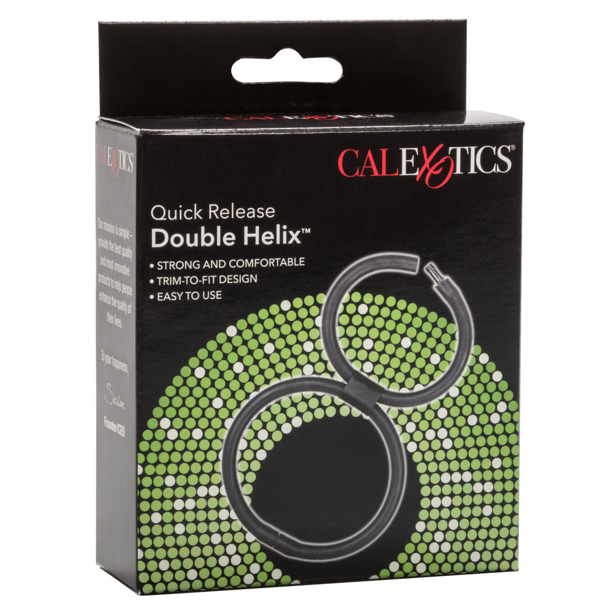 Shaft and Balls Double Helix Quick Release Erection Enhancer
