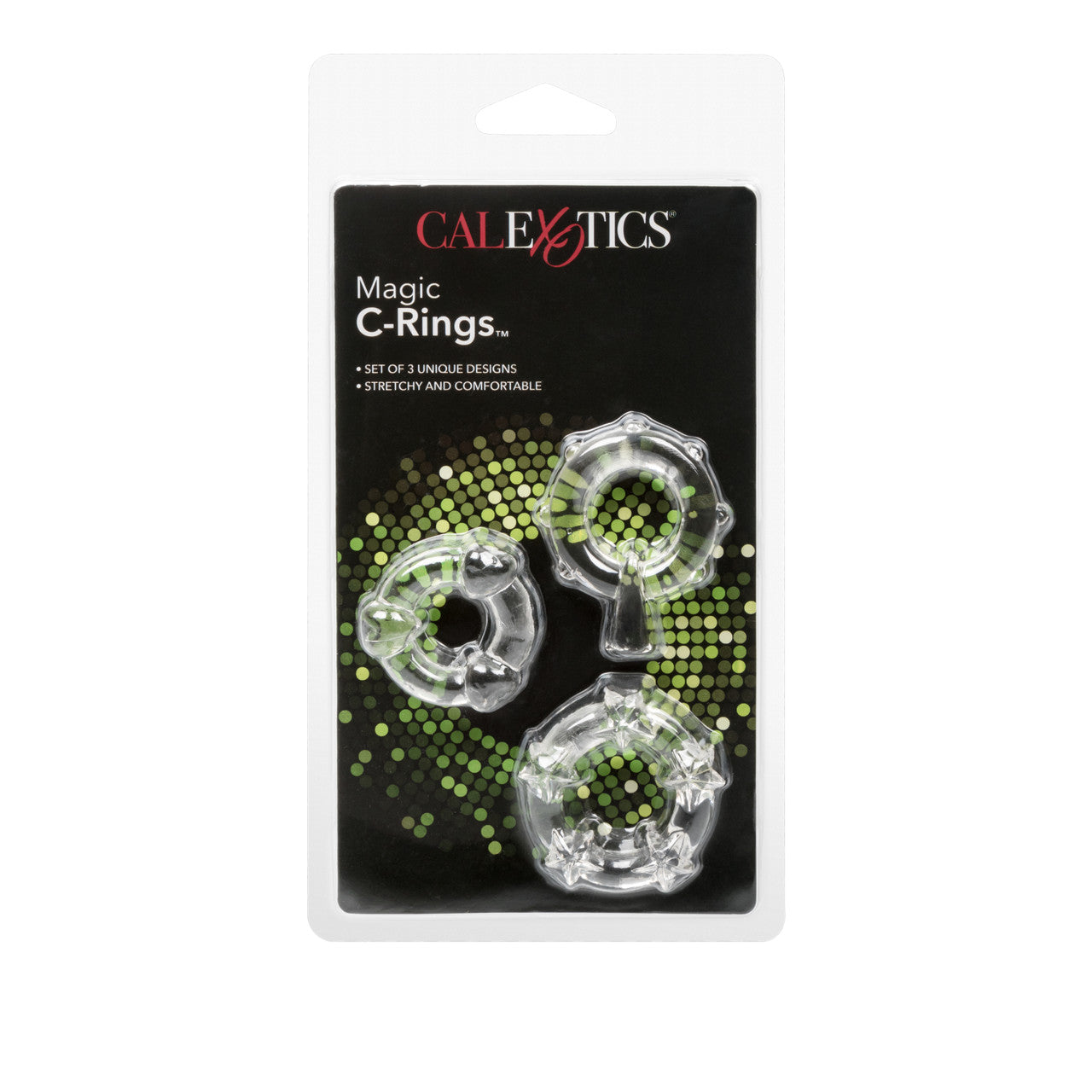 Magic C Rings Set Of 3 Clear