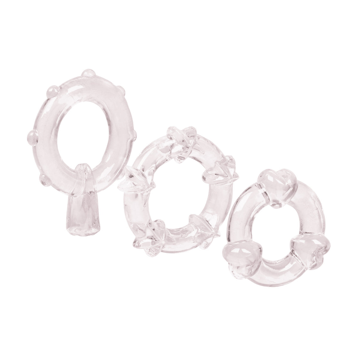 Magic C Rings Set Of 3 Clear