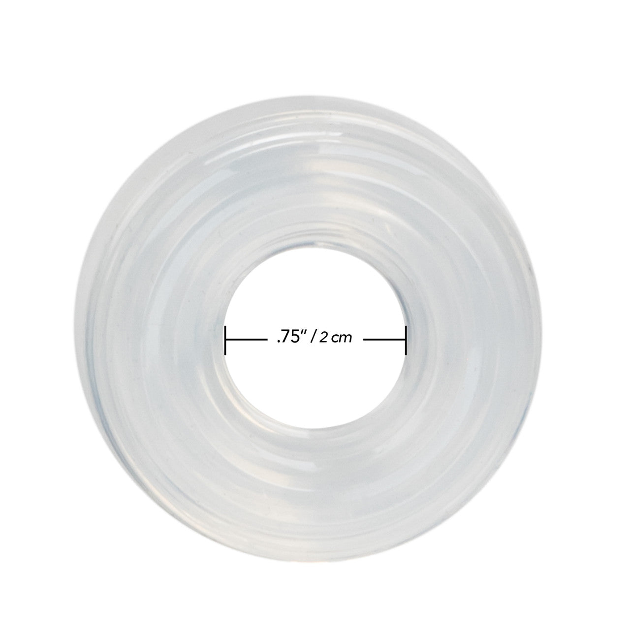Premium Silicone Ring - Large Clear