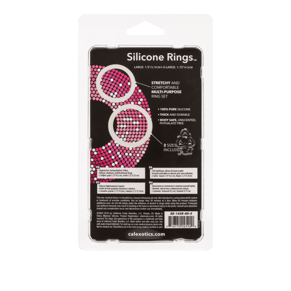 Silicone Rings L/XL