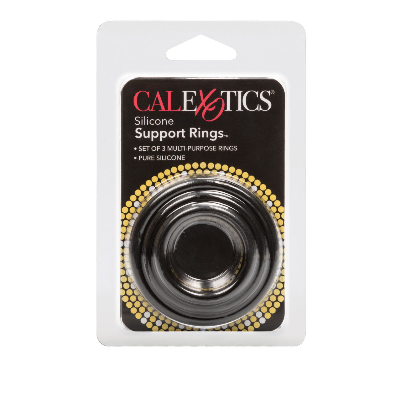 Silicone Support Rings - Black