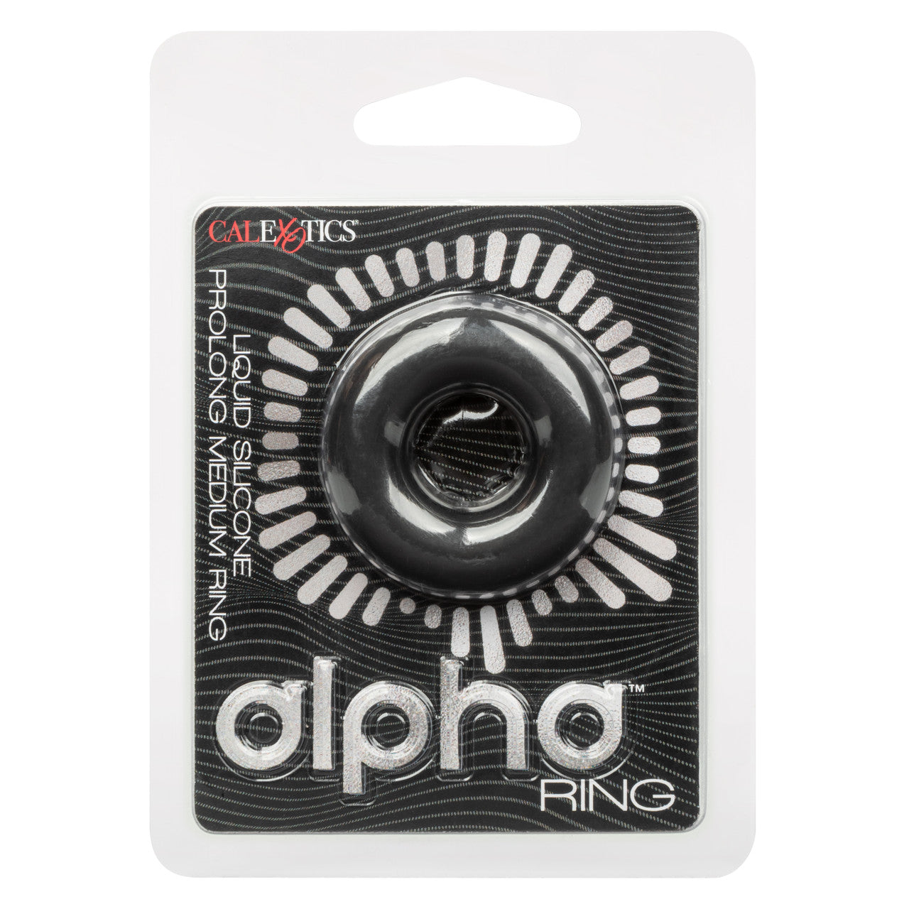 Alpha Prolong Medium Ring Black
