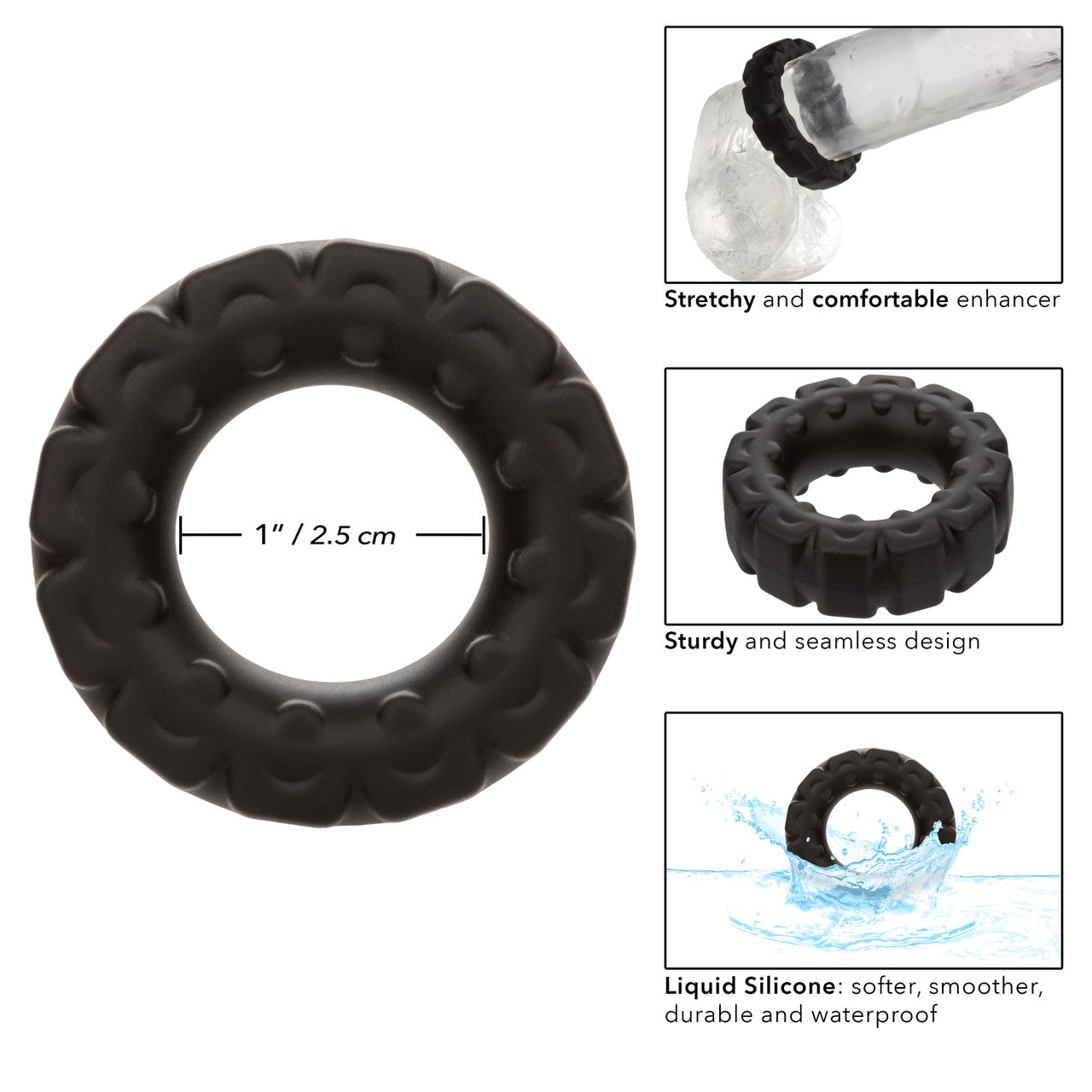 Alpha Prolong Tread Ring Black