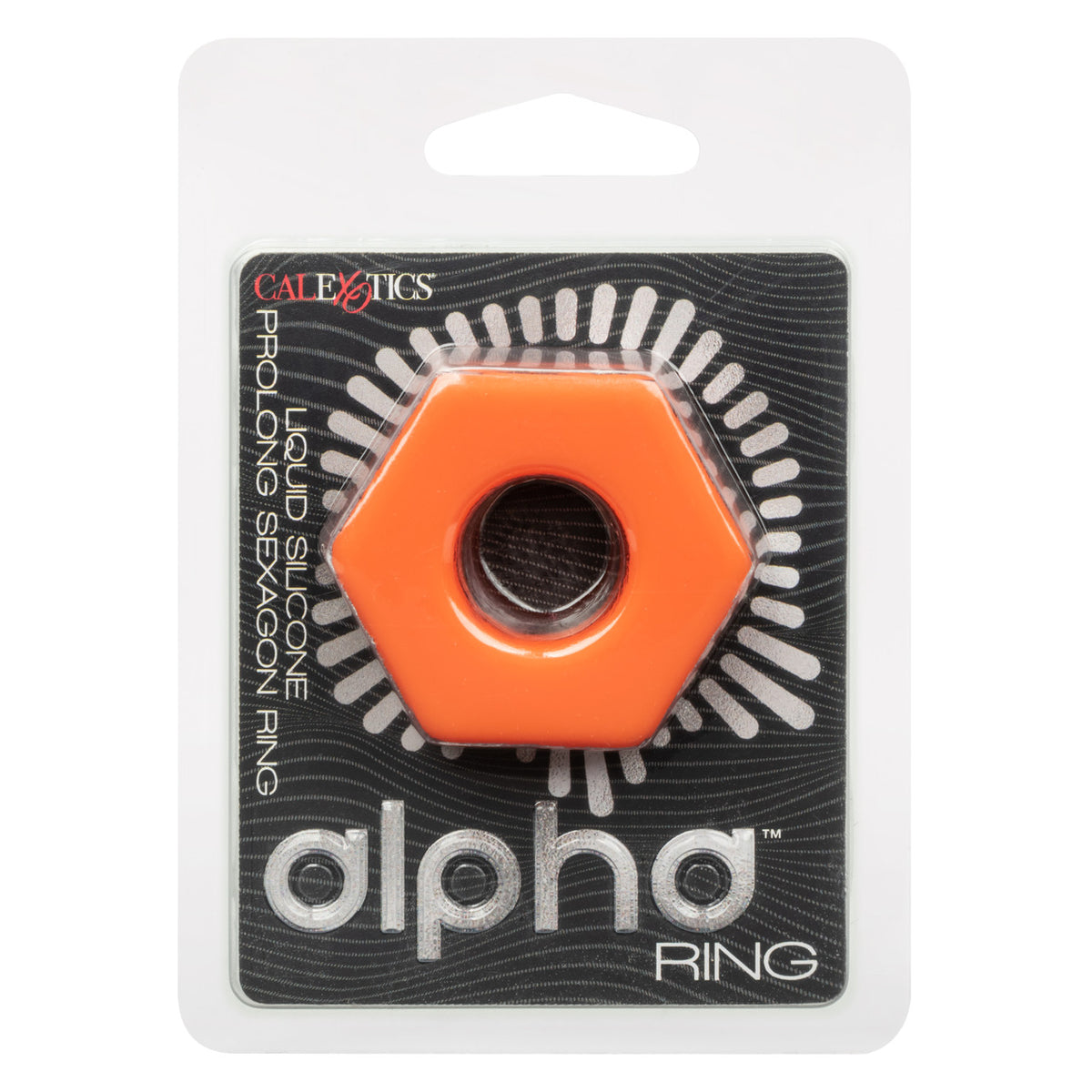 Alpha Prolong Sexagon Ring Orange