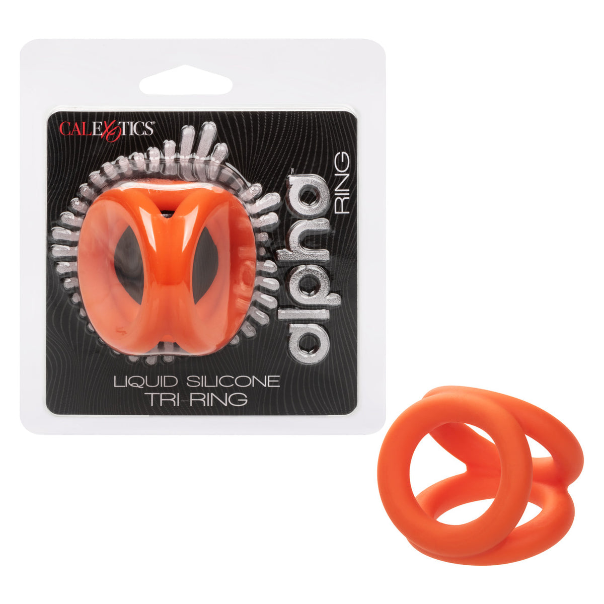 Alpha Liquid Silicone Tri Ring Orn