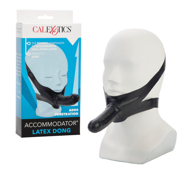 Accommodator Latex Dong - Black