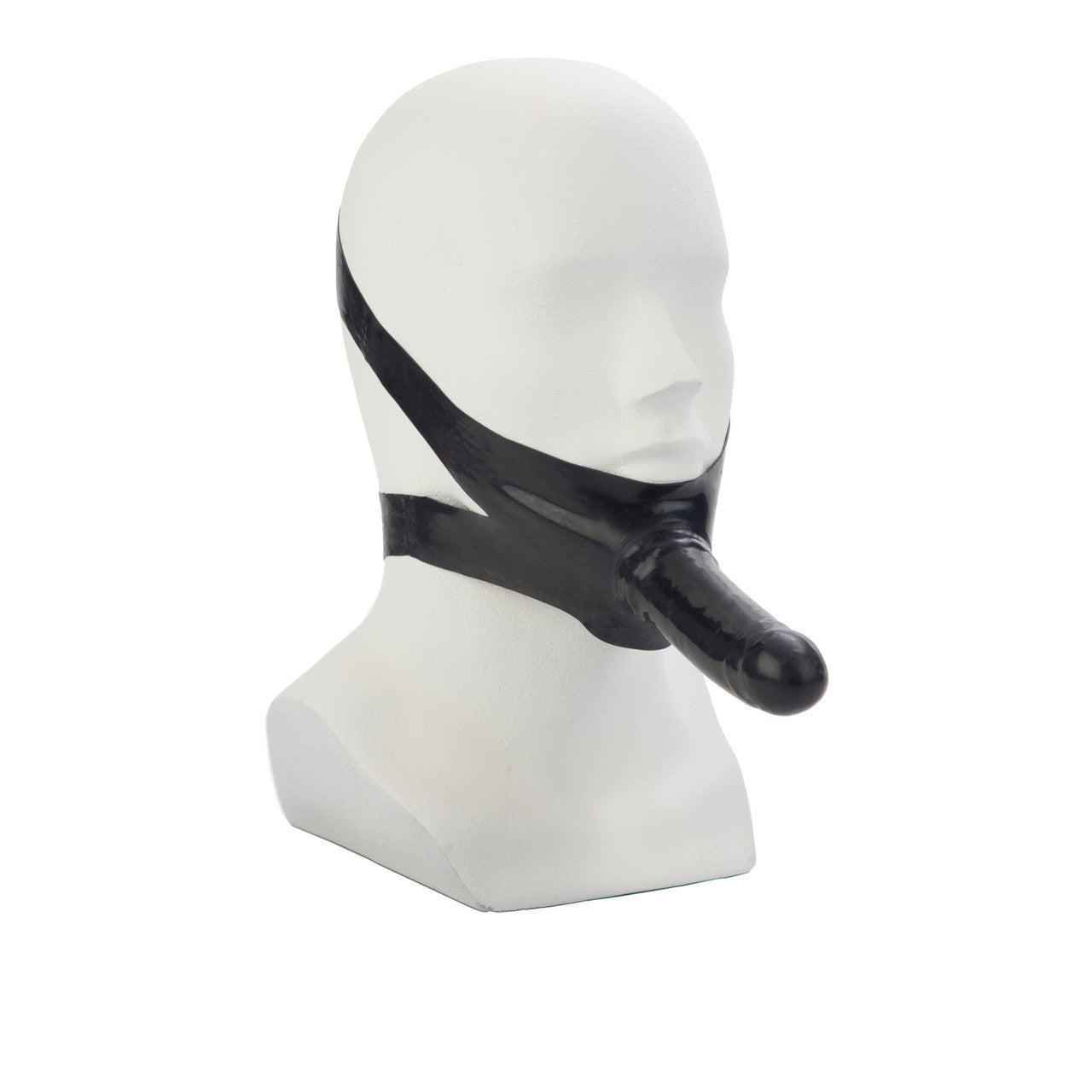 Accommodator Latex Dong - Black