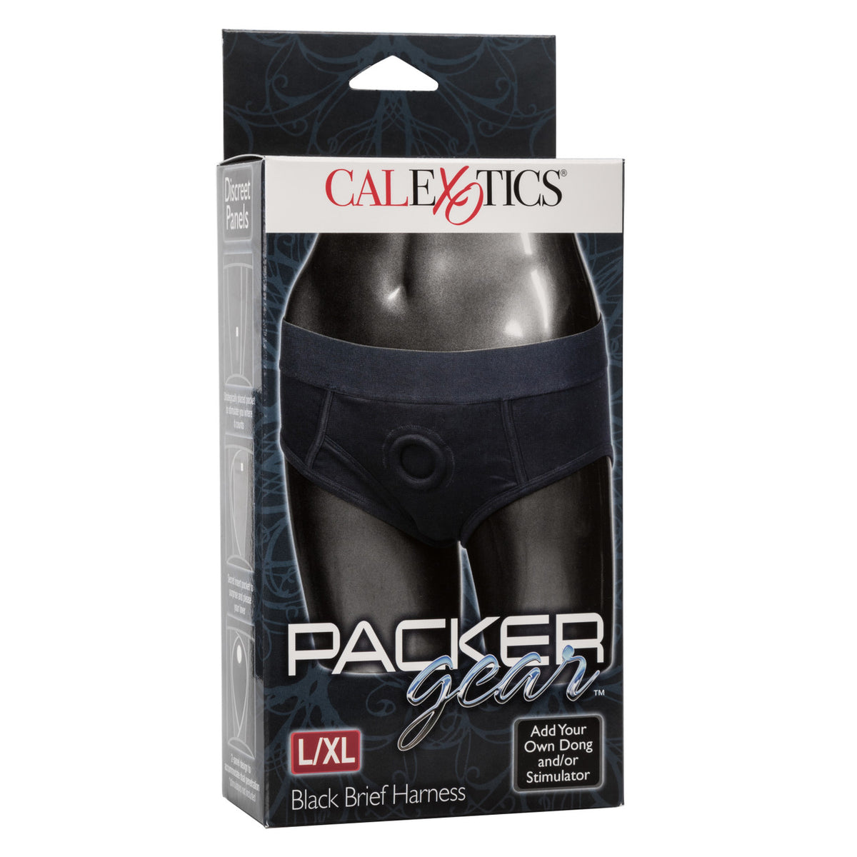 Packer Gear Black Brief Harness L/XL
