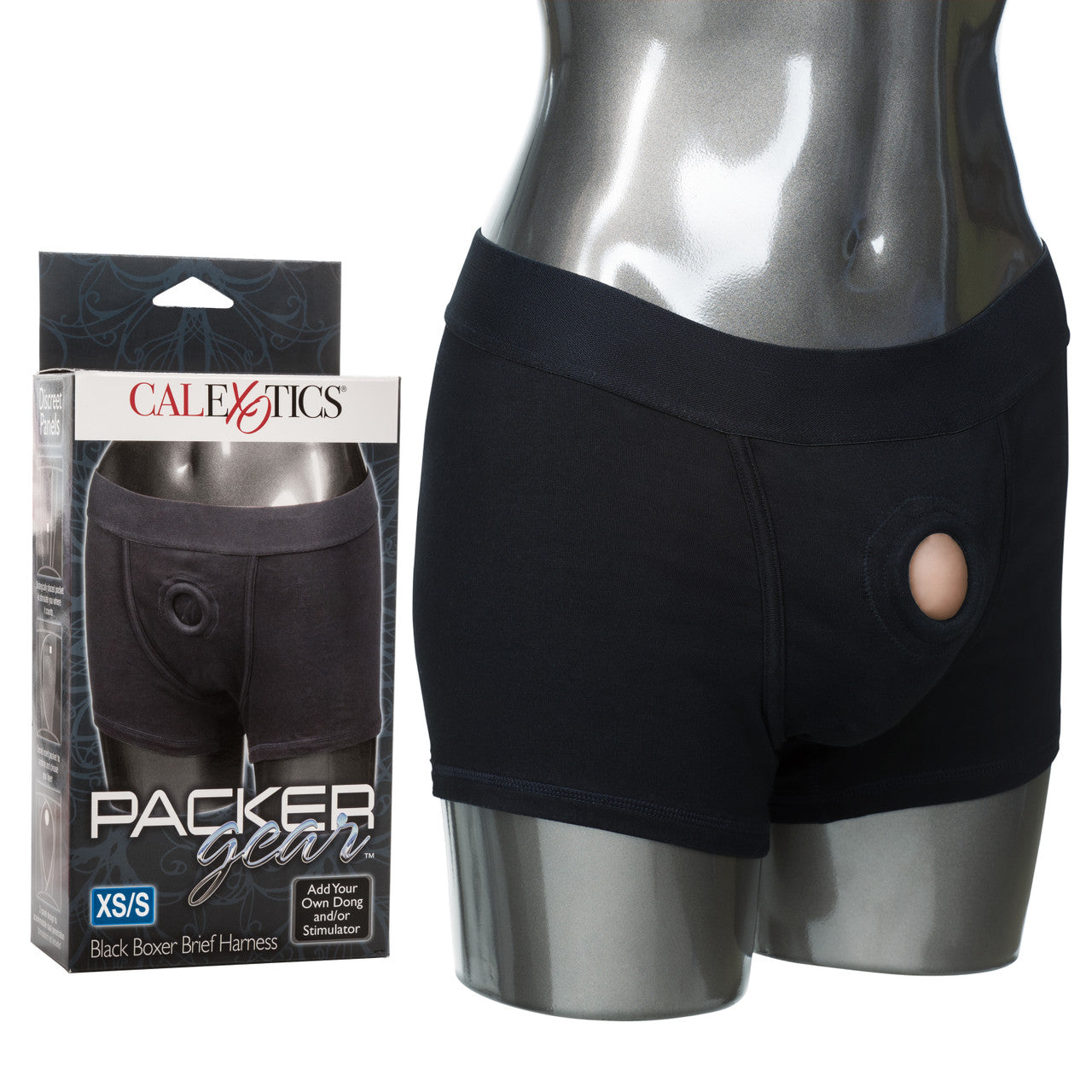 Packer Gear Black Boxer Harness XS/S