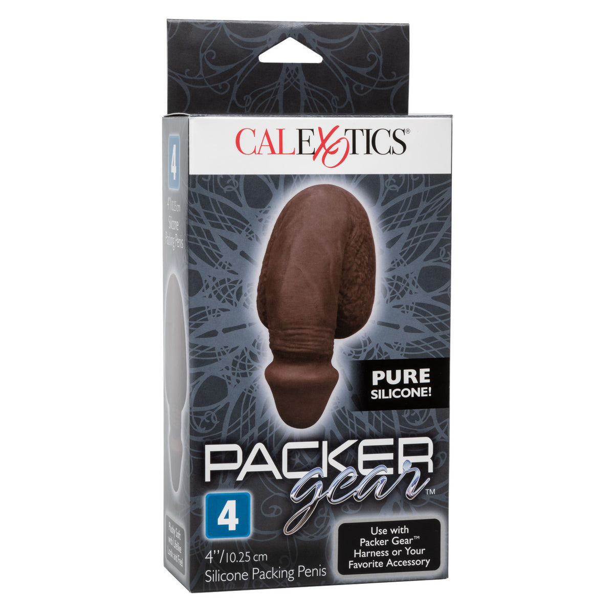 Packer Gear 4 inches Silicone Penis Packing Black