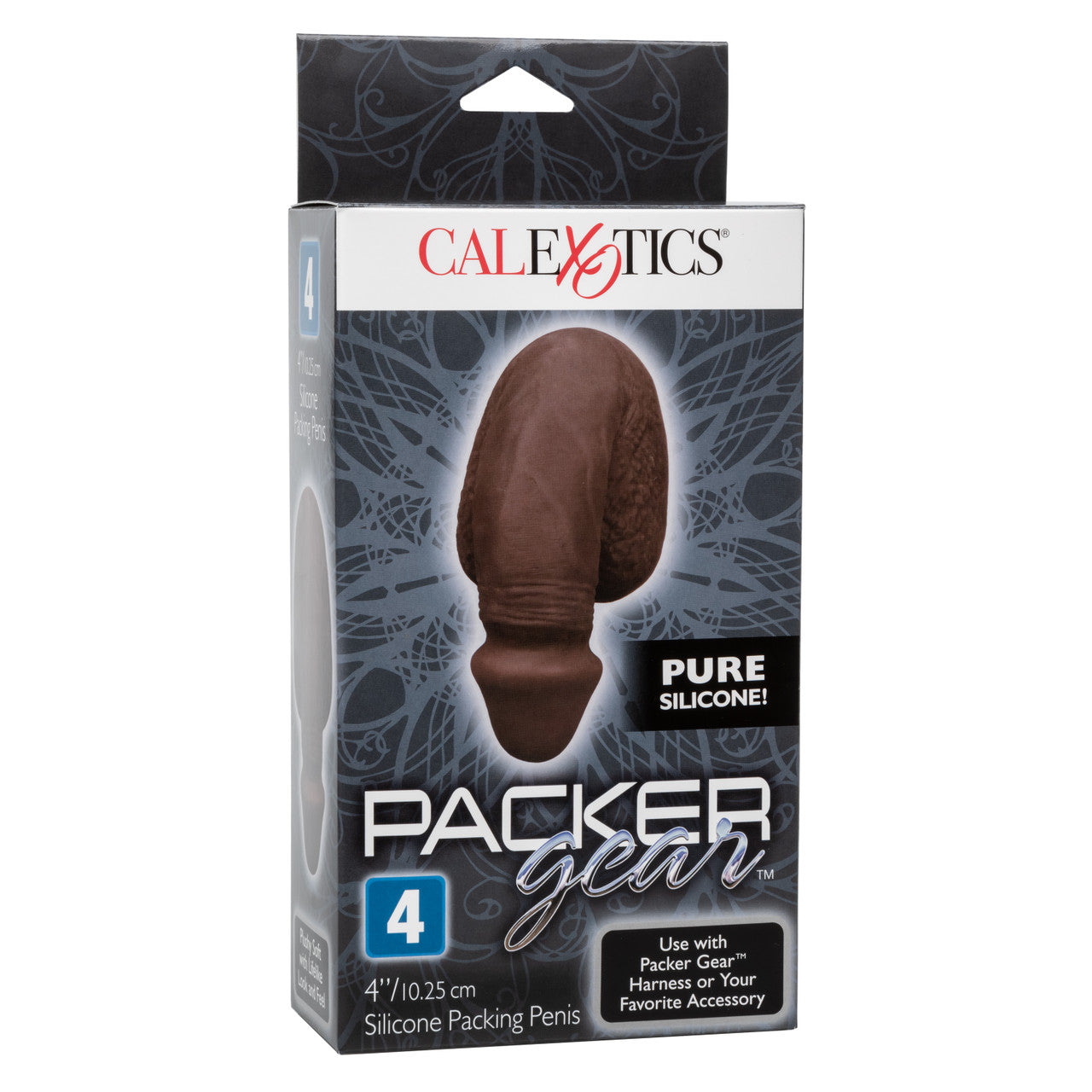 Packer Gear 4 inches Silicone Penis Packing Black