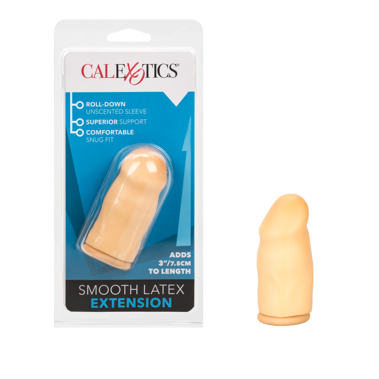 Latex Extension Smooth 3 Inches Beige