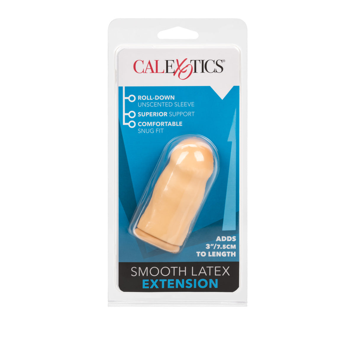 Latex Extension Smooth 3 Inches Beige