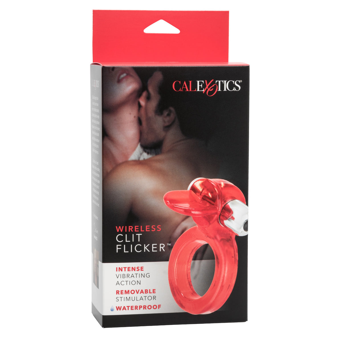 Clit Flicker With Wireless Stimulator - Red