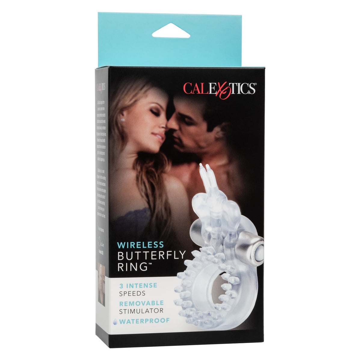 Wireless Butterfly Waterproof Couples Ring - Clear