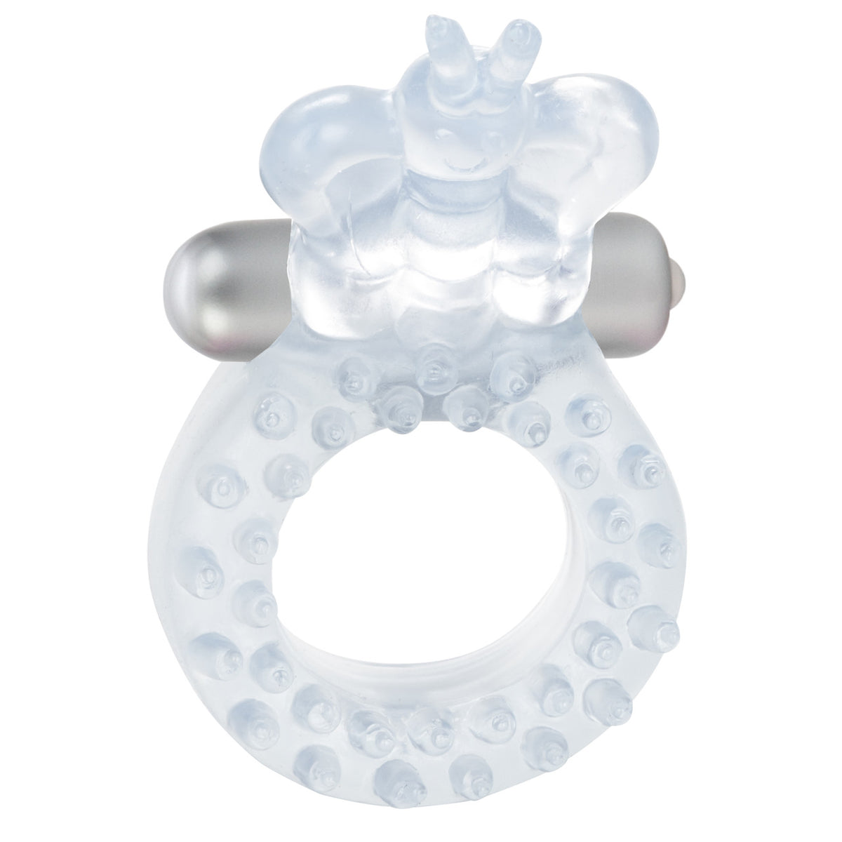 Wireless Butterfly Waterproof Couples Ring - Clear