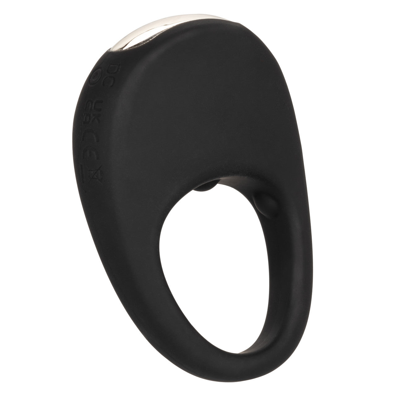 Silicone Rechargeable Pleasure Ring Blk