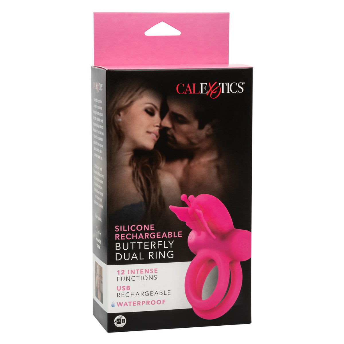 Silicone Recharge Dual Butterfly Ring