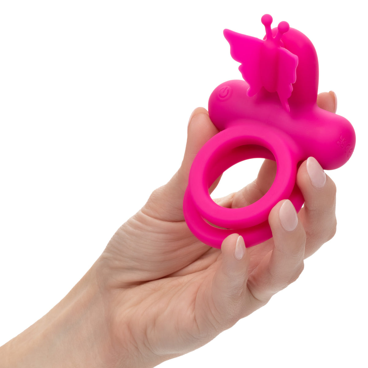 Silicone Recharge Dual Butterfly Ring