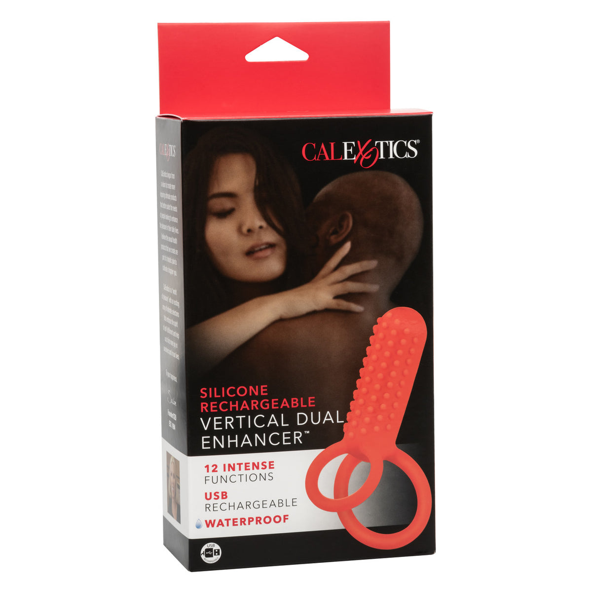 Silicone Recharge Vert Dual Enhance Red