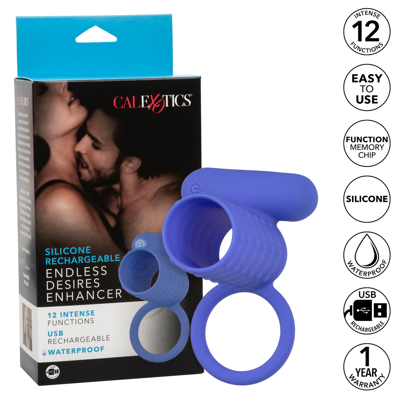 Silicone Recharge Endless Desires Blue