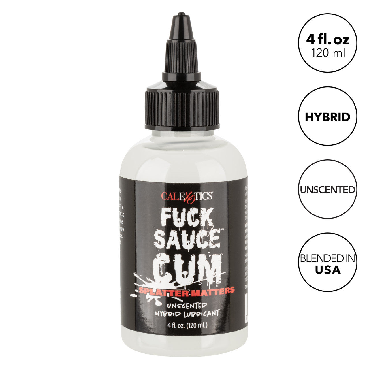 Fuck Sauce Cum Uncented Hybrid Lube 4oz