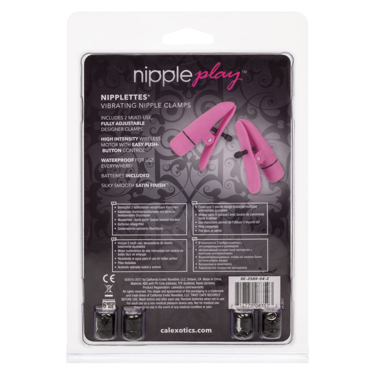 Nipple Play Nipplettes Clamps