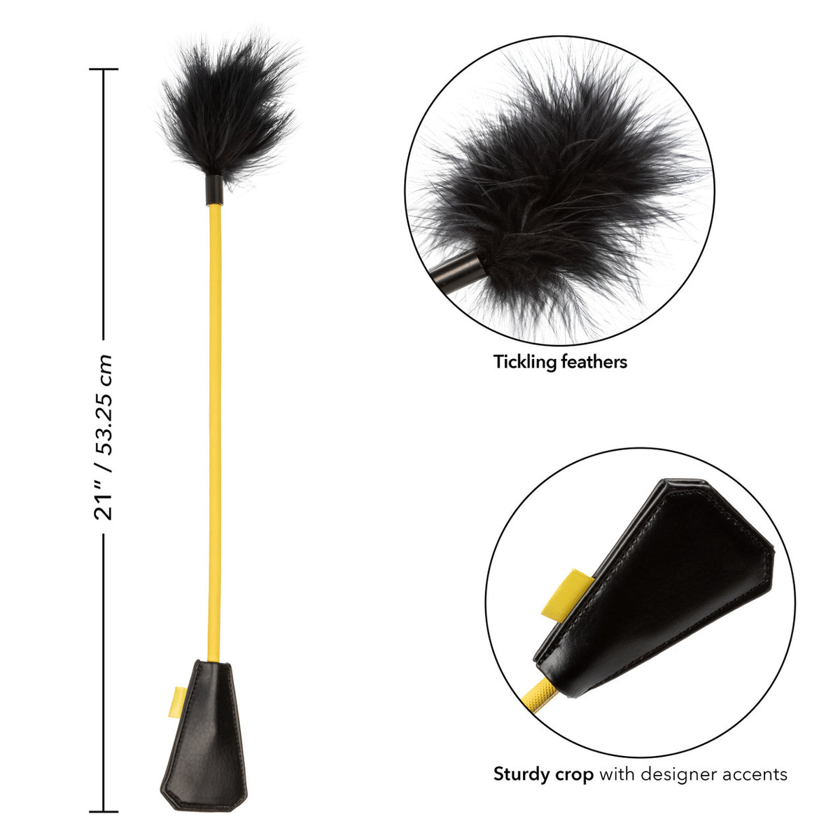 Boundless Feather Crop Black