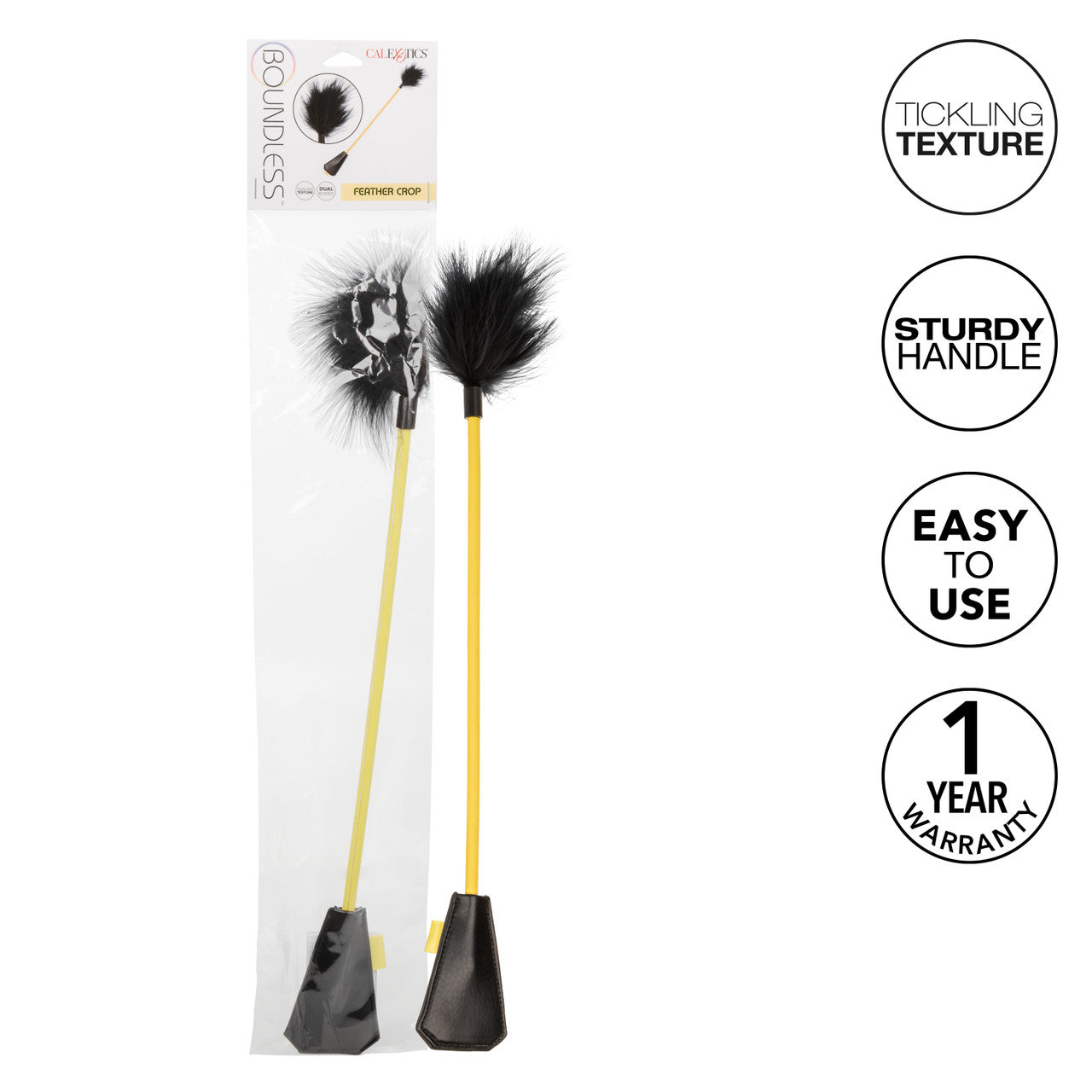 Boundless Feather Crop Black