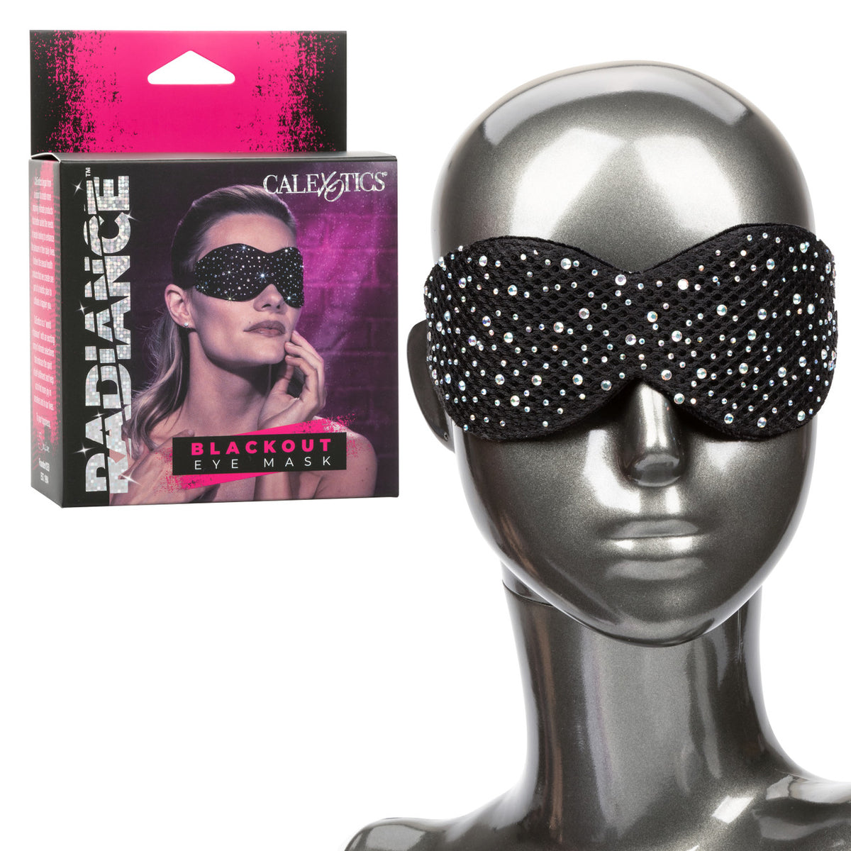 Radiance Blackout Eye Mask Black