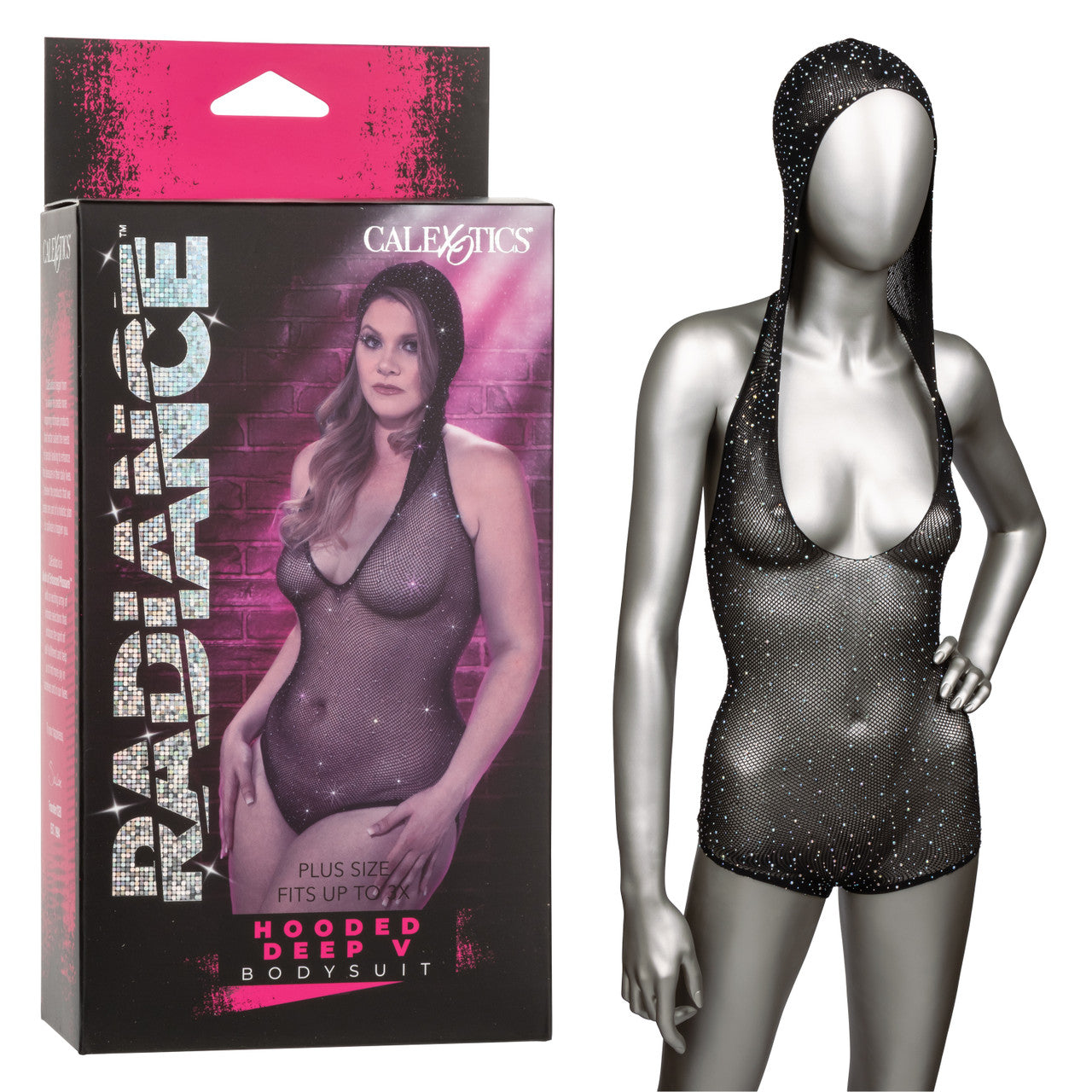 Radiance Ps Hooded Deep V Body Suit