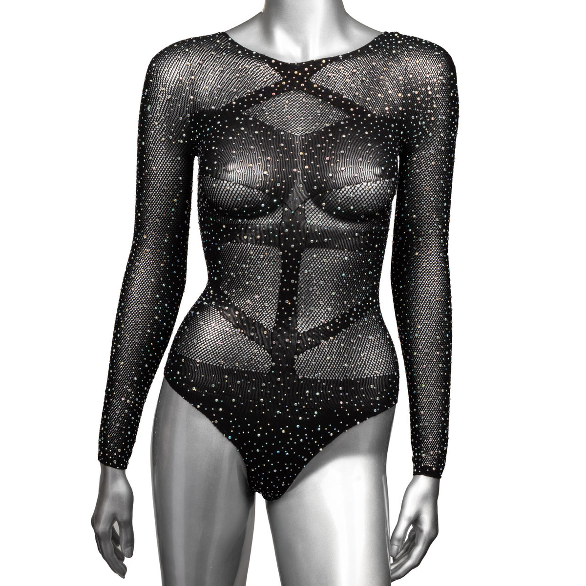 Radiance Long Sleeve Body Suit Black
