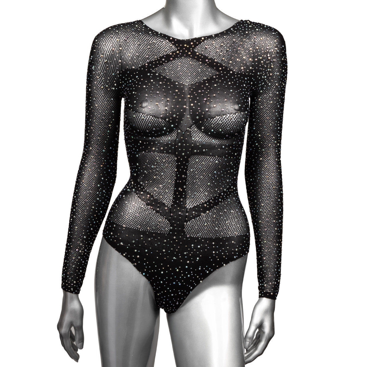 Radiance Long Sleeve Body Suit Black