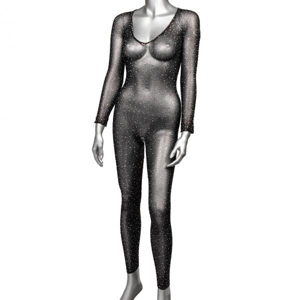 Radiance Crotchless Full Body Ps Black