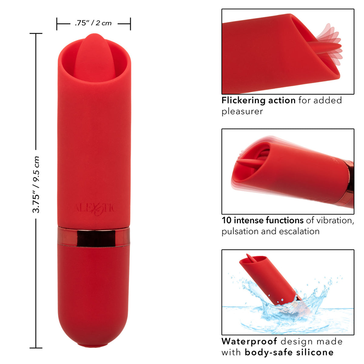 Kyst Flicker Red