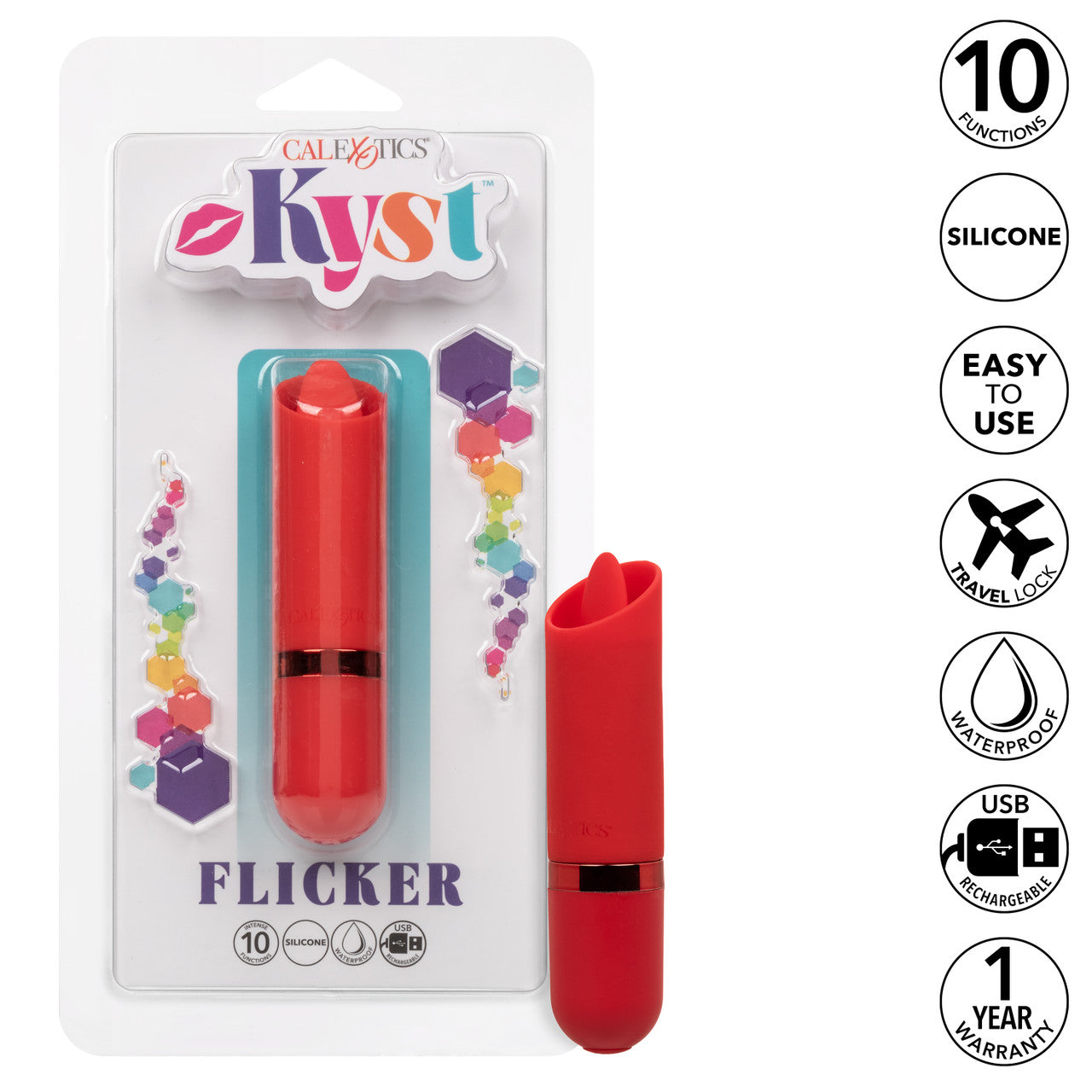 Kyst Flicker Red