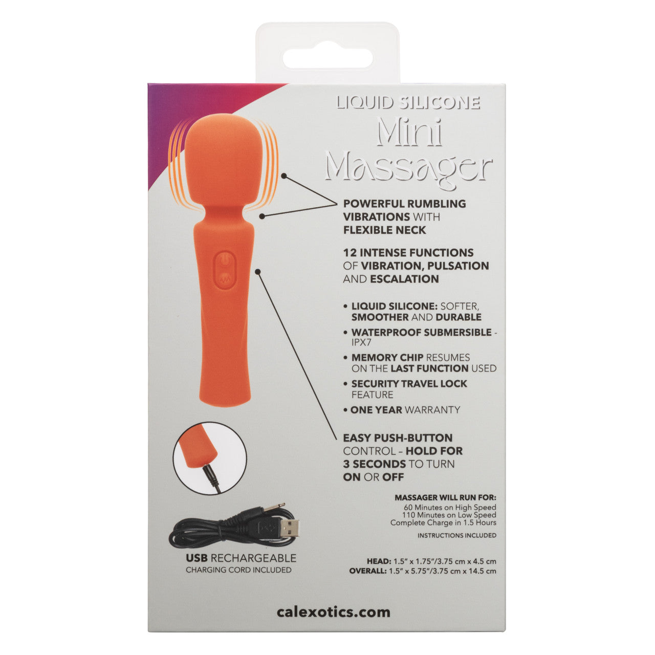 Stella Liquid Silicone Mini Massager Or