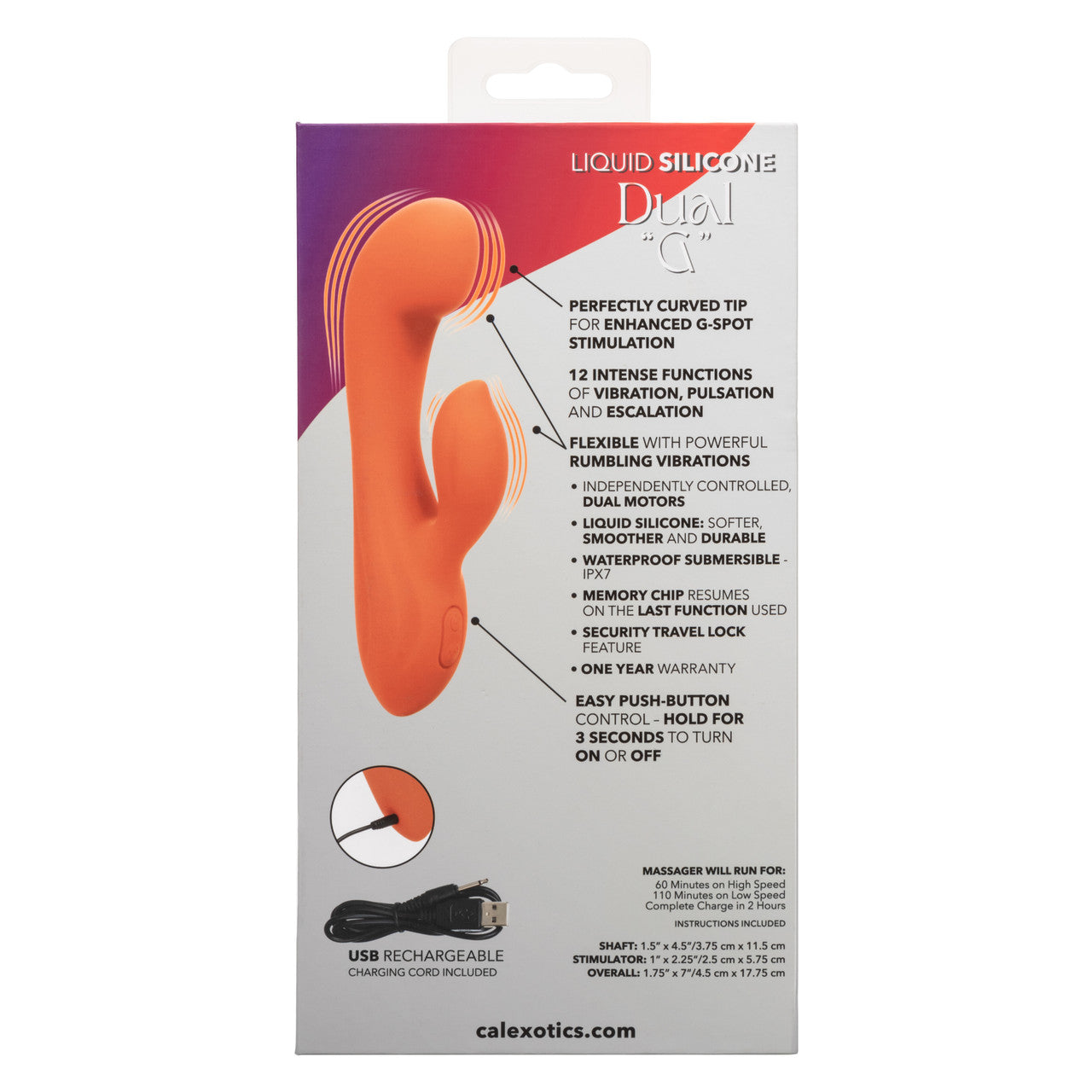 Stella Liquid Silicone Dual G Or