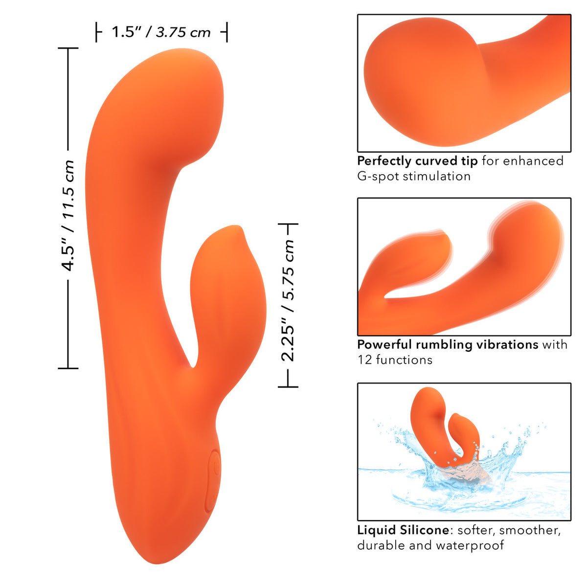Stella Liquid Silicone Dual G Or