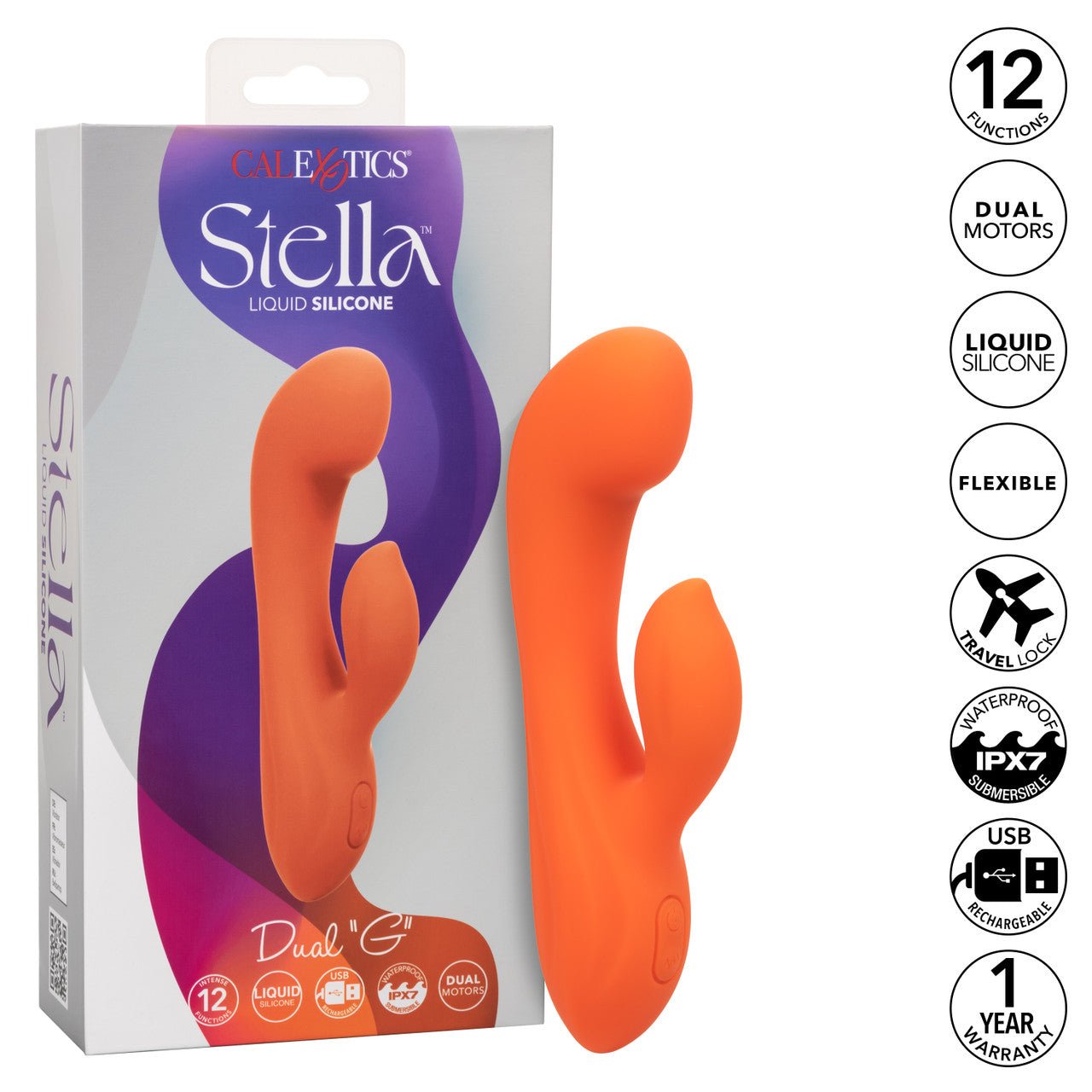 Stella Liquid Silicone Dual G Or
