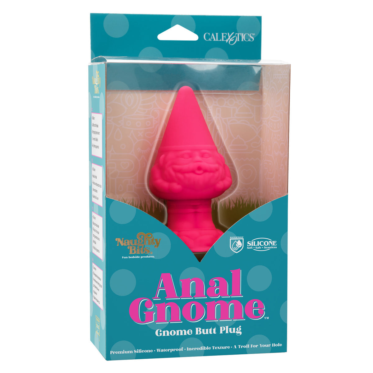 Naughty Bits Anal Gnome Gnome Pink