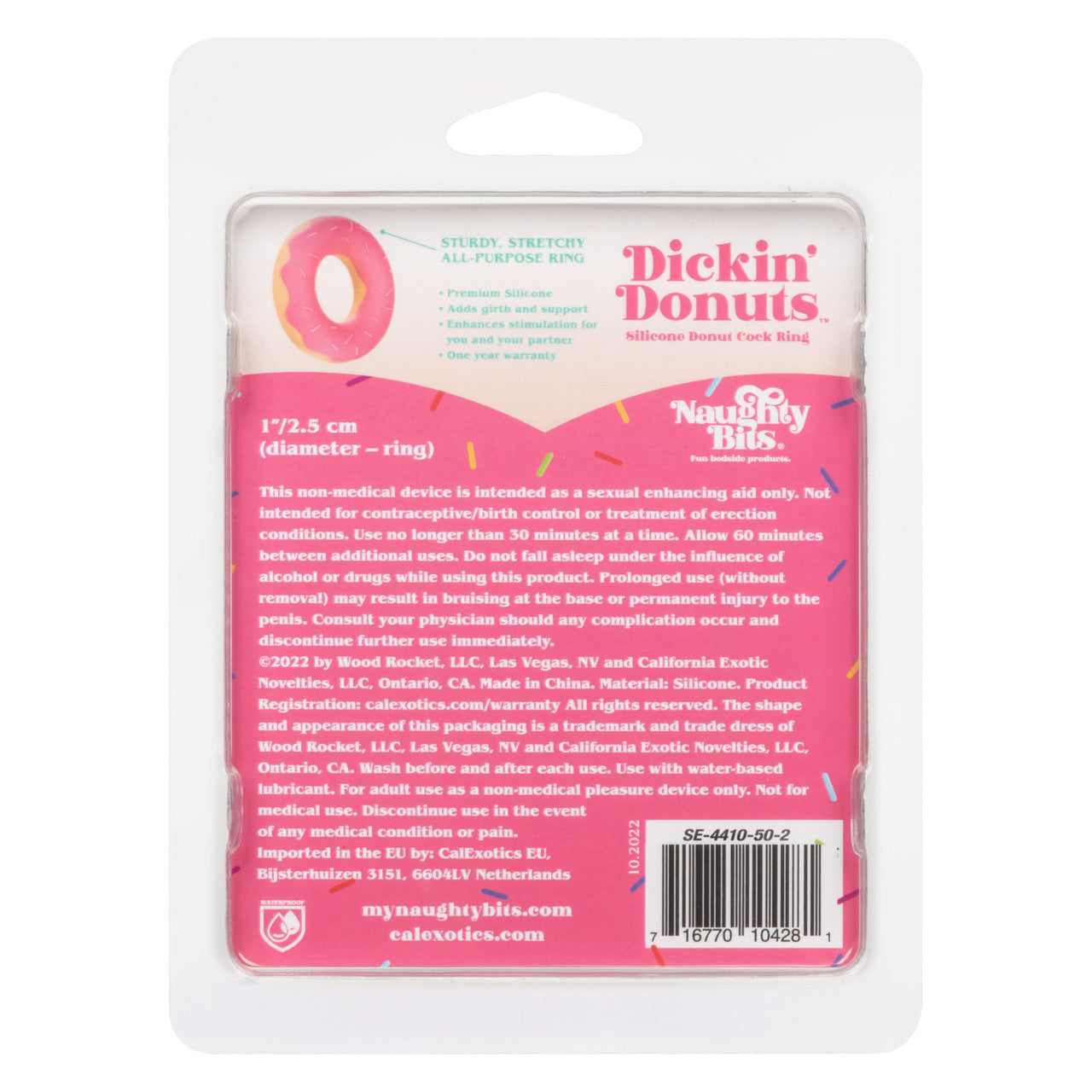 Naughty Bits Dickin Donuts Pink