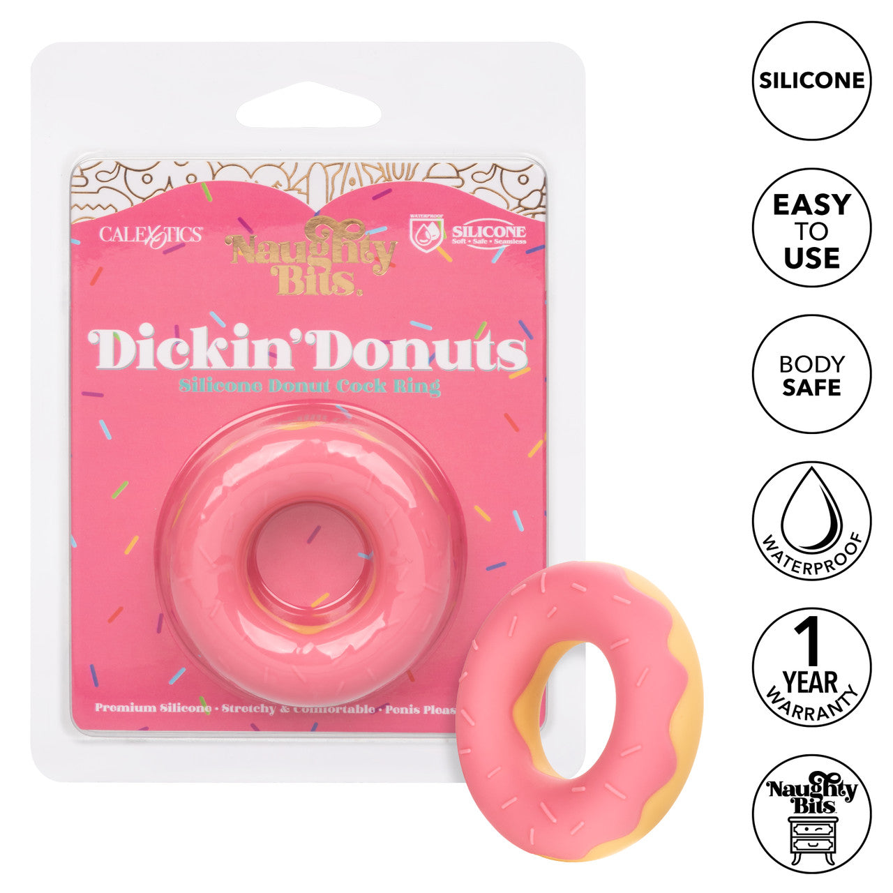 Naughty Bits Dickin Donuts Pink