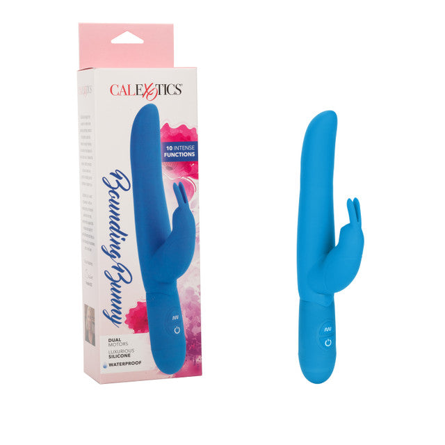 Posh Bounding Bunny - Blue