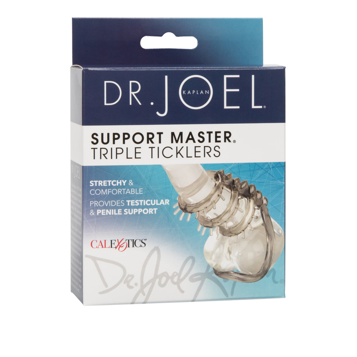 Support Master Triple Ticklers Cock Ring Smoke