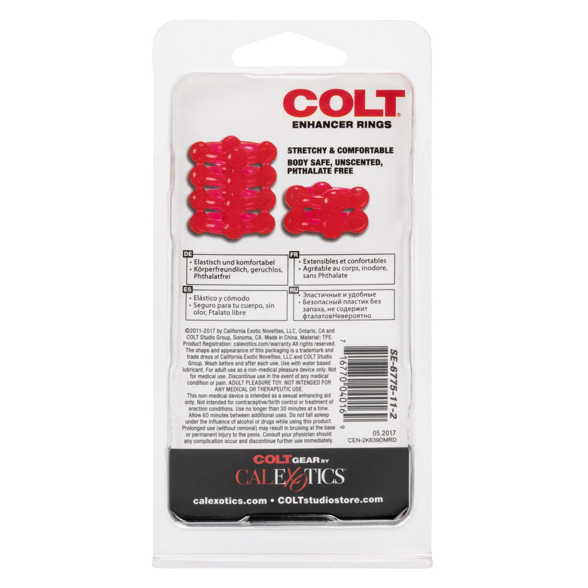 COLT Enhancer Rings - Red